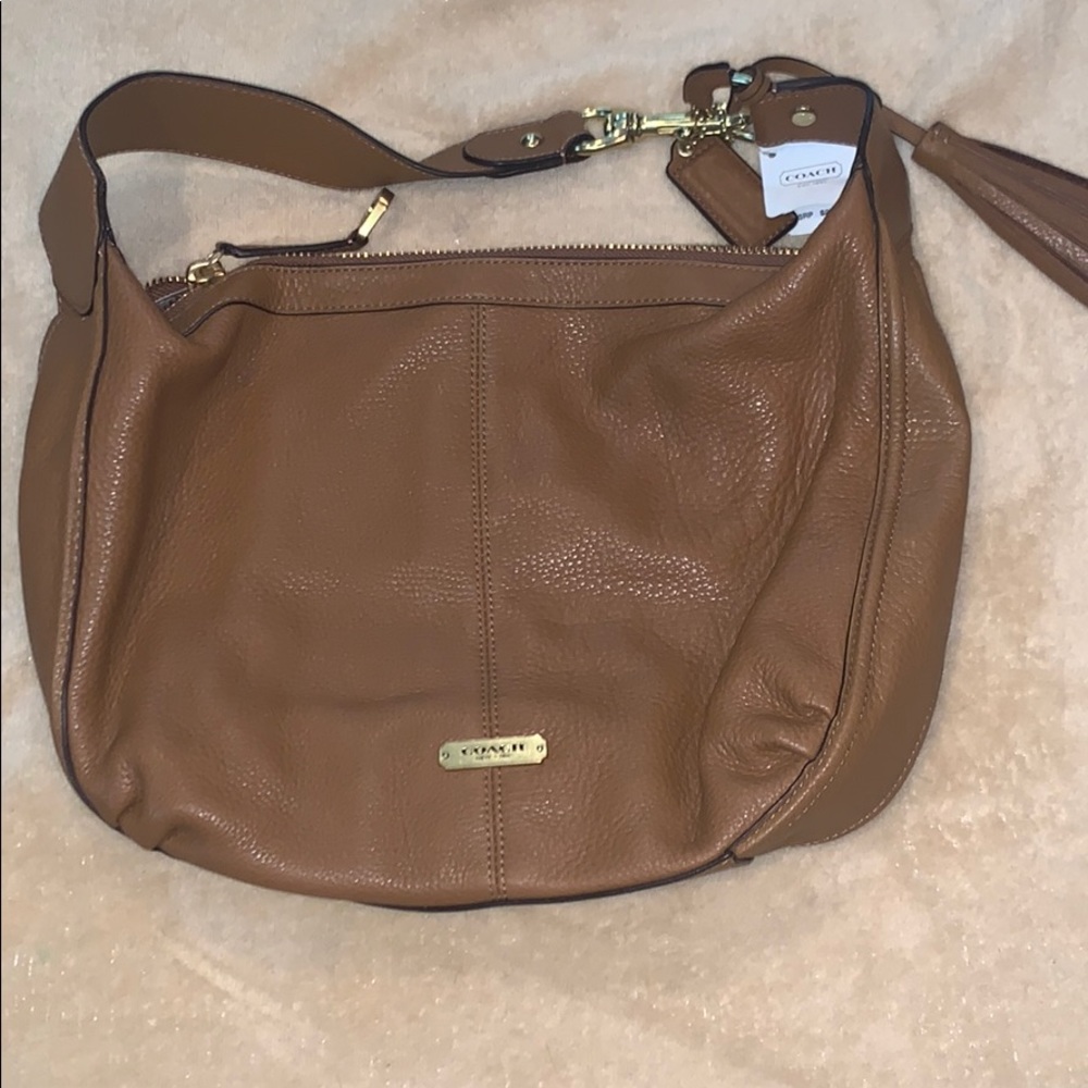 Coach leather purse
